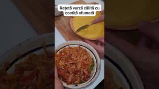 Rețeta mamei de varză călită cu costiță afumată [upl. by Banna]