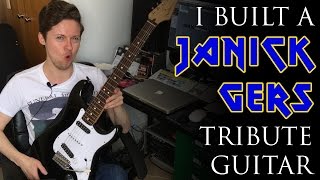 I built a Janick Gers tribute guitar [upl. by Eisiam802]