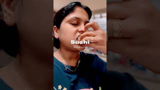 Sushi 🍣 ഒരു രക്ഷയുമില്ലാട്ടോ 😋😋sushifood usthadhotelsulaimani malayalammoviesongs [upl. by Cooley847]