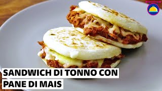 Ricette Arepas ripiene di tonno  Ricette casalinghe facili  Arepas Quick Recipes [upl. by Jacobah]