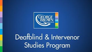 Deafblind amp Intervenor Studies Online Information Session [upl. by Mourant]