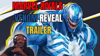 Marvel Rivals Venom Official Gameplay Reveal Trailer Dance Reacts [upl. by Nohpets348]