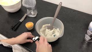 How to make silver buttercream frosting [upl. by Ahsienat262]