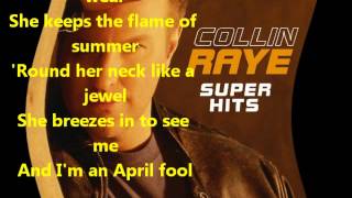 April FoolCollin Raye LYRICS [upl. by Kristal]