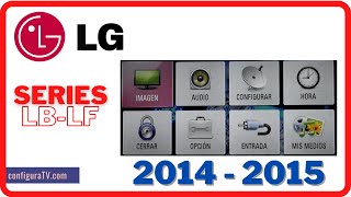 Cómo buscar y ordenar canales 🔥 TV LG series LB 2014 y LF 2015 🔥 [upl. by Calen]