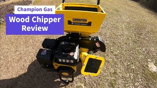 Champion Wood Chipper Review [upl. by Amos32]