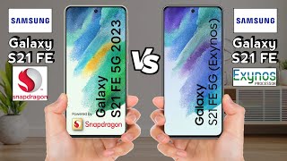 samsung s21 fe snapdragon 888 vs exynos 2100 [upl. by Nylasej]