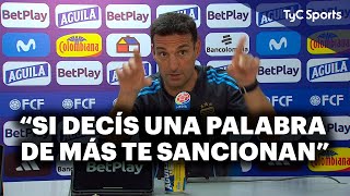 quotÉL Y LOS CINCO DEL VAR VIERON EL PENAL EL RESTO NOquot 🔥 SCALONI CONFERENCIA COMPLETA POST COLOMBIA [upl. by Mariann]