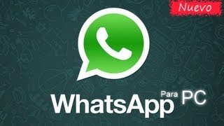 Cómo Descargar e Instalar WhatsApp para PC ✔ [upl. by Elleira]