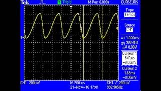 Comment utiliser des curseurs avec un oscilloscope [upl. by Cristine512]