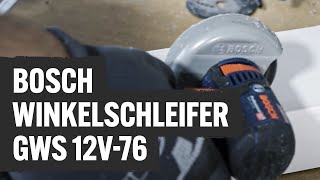 Bosch GWS 12V Winkelschleifer – klein aber oho  Contorion [upl. by Eirbua]