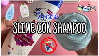 Cómo Hacer SLIME con SHAMPOO 🧴✨ ¡Probamos 5 Recetas [upl. by Posner275]