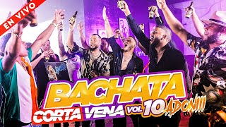 BACHATA CORTA VENAS VOL 10 💔🥃 ROMO PERO FEO 🎤 MEZCLANDO EN VIVO DJ ADONI  BACHATA MIX [upl. by Nahtanod]