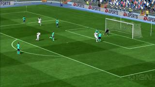 UEFA Semi Finals Real Madrid vs Barcelona  FIFA 11 Sim [upl. by Doolittle]