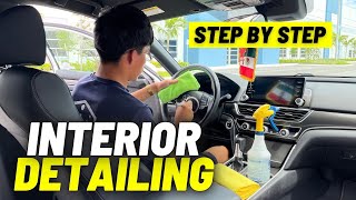 How To Clean and Detail Your Cars Interior Guide  Detailing Beyond Limits [upl. by Ahsiei]