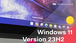 Windows 11 2023 Update  Official Release Demo Version 23H2 [upl. by Ailisab991]