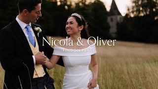 Findon Place Wedding Film  Nicola amp Oliver  West Sussex  2023 [upl. by Leahcar897]