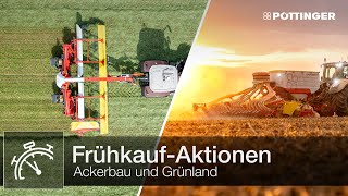 Frühkauf 20232024 – Aktionen für Ackerbau und Grünland  PÖTTINGER [upl. by Annahc]