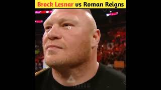 Roman Reigns confronts Brock Lesnar face to face shorts wwe [upl. by Hugo]