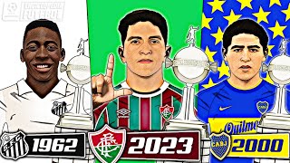 TODOS OS CAMPEÕES DA LIBERTADORES 19602023 [upl. by Caria554]