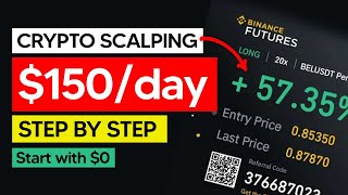 Crypto Scalping Tutorial For Beginners Best Crypto Scalping Strategy 2023 [upl. by Gninnahc416]