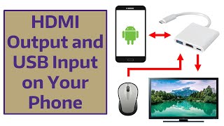 HDMI Output and USB Input on Your Phone [upl. by Ybocaj]