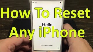 How to Reset iPhone To Factory Default  Urdu  Hindi  Kuch Na Kuh How To [upl. by Gabrila]