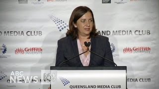 Queensland election 2015 Annastacia Palaszczuks opening statement from the leaders debate [upl. by Sivrahc]