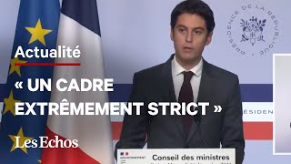 Covid19  les annonces du gouvernement sur les restrictions dentrée en France [upl. by Amesari258]