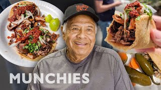 The Taco Master of East LA  Street Food Icons [upl. by Laicram]