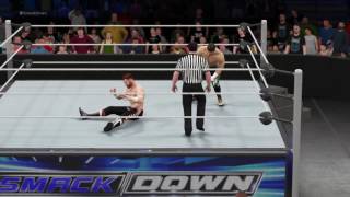 WWE 2K17 Eddie Guerrero vs Sami Zayn [upl. by Peterman753]