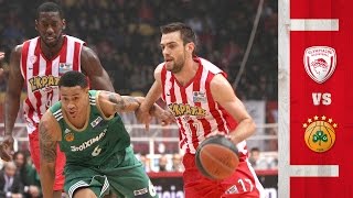 Highlights Olympiacos BC  Panathinaikos 27122014 [upl. by Redfield598]