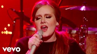 Adele  Turning Tables Live on Letterman [upl. by Crellen23]