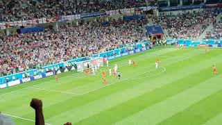 England 21 Tunisia Harry Kane Winner  2018 FIFA World Cup [upl. by Leahcimdivad806]