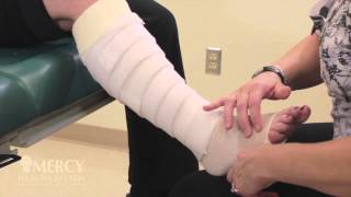 Multilayer bandaging for the leg [upl. by Poore177]