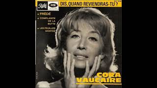 Cora Vaucaire  EP stéréo Pathé EG 846 1965 [upl. by Naejeillib]