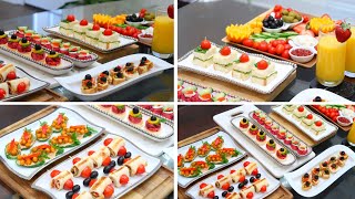 Easy Appetizer Ideas to Impress your Guests  Party Finger Food Recipes [upl. by Reffineg342]