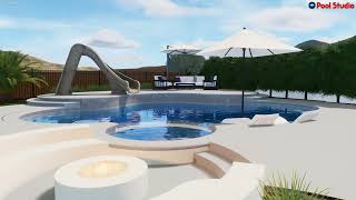 Pool Studio  3D Swimming Pool Design Software [upl. by Rosemari]