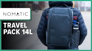 NOMATIC Travel Pack 14L Review 2 Weeks of Use [upl. by Ule]