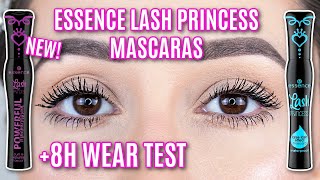 Essence Lash Princess Mascara Waterproof VS NEW Curl amp Volume  Best Essence Drugstore Mascaras 2021 [upl. by Rodd]