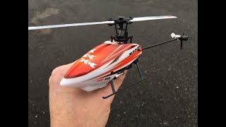 XK K110 6CH Brushless RC Helicopter Unboxing and Flight Demo Review [upl. by Naniac437]