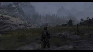 Skyrim SEAE  Arise  Chapter 1  The Black Sacrament Armor Complex Material Fix [upl. by Hertzfeld]