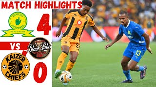 Kaizer Cheifs Vs Sundowns All Goals Extended Highlights Carling Black Label Knockout 0 4 [upl. by Eram]