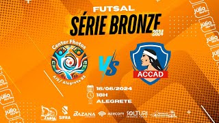 FUTSAL AO VIVO COM IMAGENS  AJS X ACCAD [upl. by Claudine717]