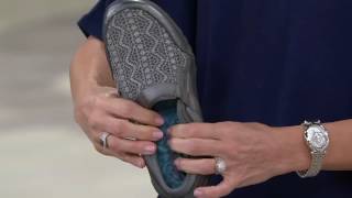 Skechers BreatheEasy Crochet Leather slipons  Clean Sweep on QVC [upl. by Pontius]