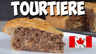 Tourtiere traditional French Canadian meat and potato pie [upl. by Healion496]