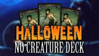 A Halloween No Creatures Deck  Commander EDH Gameplay MTG [upl. by Dewie]