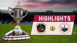 HIGHLIGHTS  Berwick Rangers 12 Stirling Albion  Scottish Cup 202122 Second Round [upl. by Yadnil837]