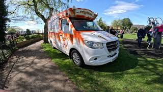 bran new tiger ice cream vans at sandbach truck festival [upl. by Cynara]