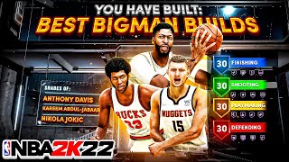 ALL BEST CENTERBIGMAN BUILDS ON NBA 2K22 CURRENT GEN  NEXT GEN BEST BADGES amp BUILDS NBA 2K22 [upl. by Bevon]